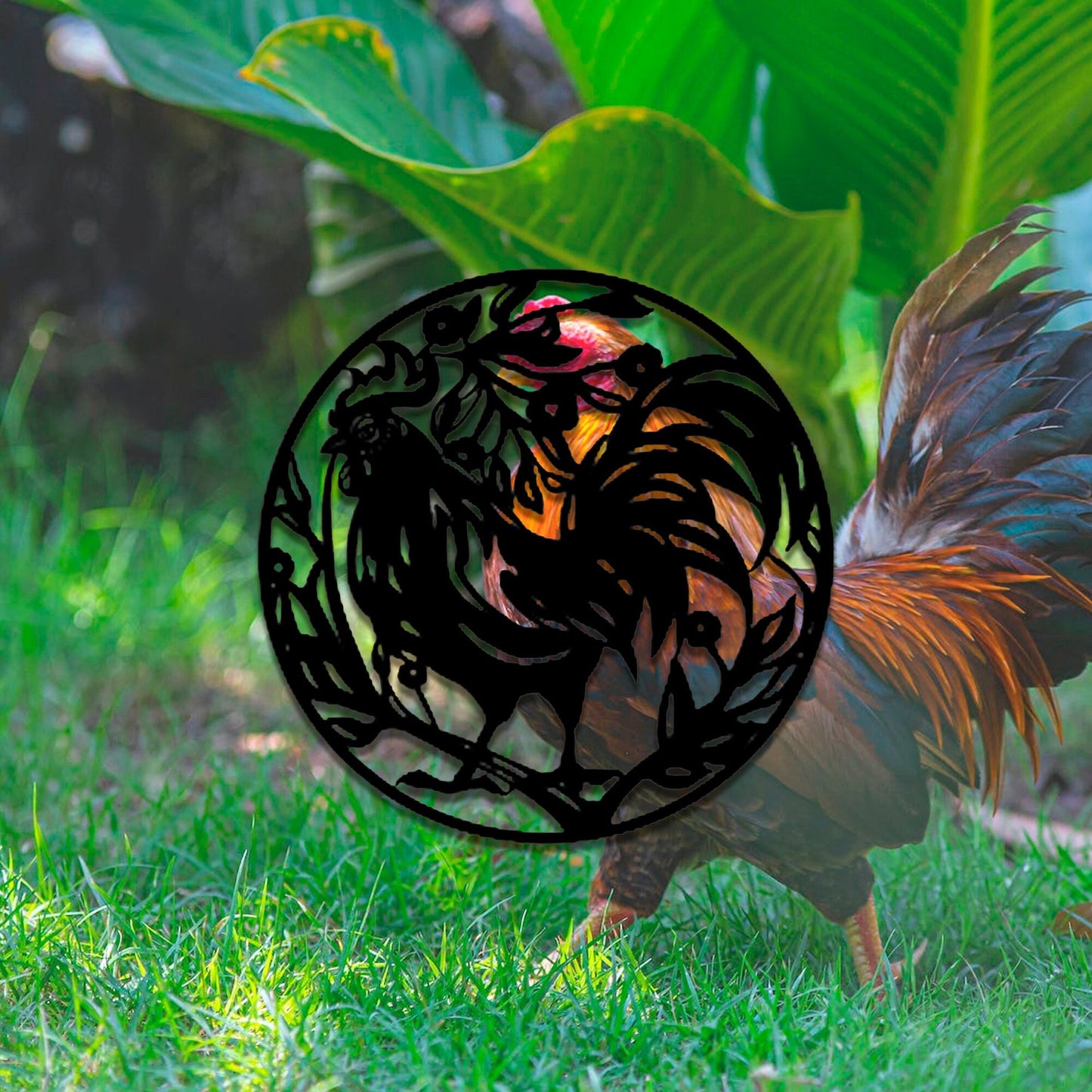 Personalized Chicken Farm Metal Sign,Custom Metal Chicken Coop Sign,Metal Hen House Sign Name,Family Name Metal Sign for Farm House,LED Sign