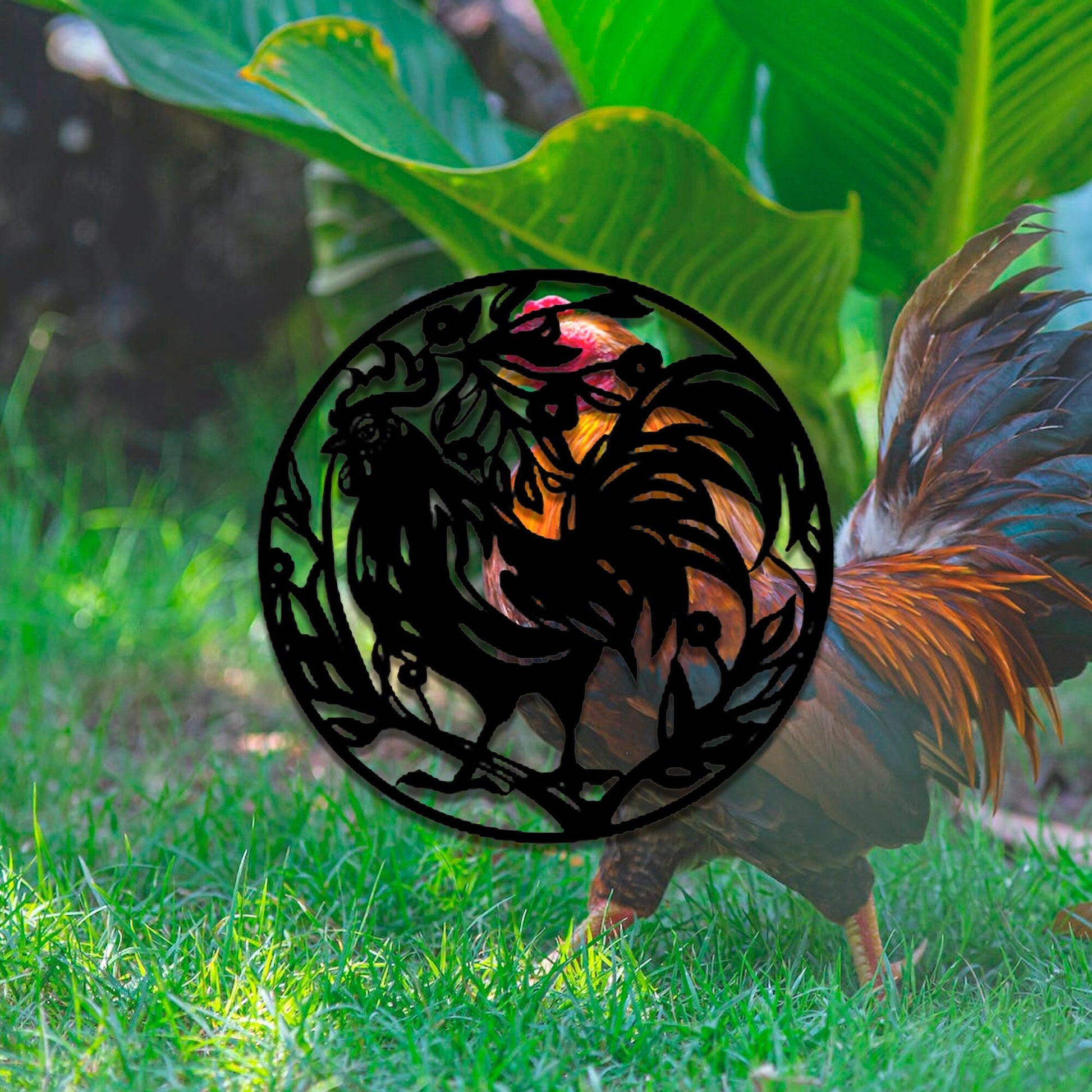 Personalized Chicken Farm Metal Sign,Custom Metal Chicken Coop Sign,Metal Hen House Sign Name,Family Name Metal Sign for Farm House,LED Sign