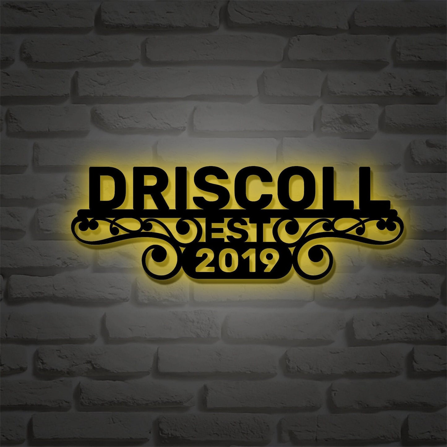 Custom Metal Sign, Personalized Metal Sign, Metal Signs Personalized, Outdoor Signs, Family Name Sign Metal, Last Name Metal Sign, Est Sign