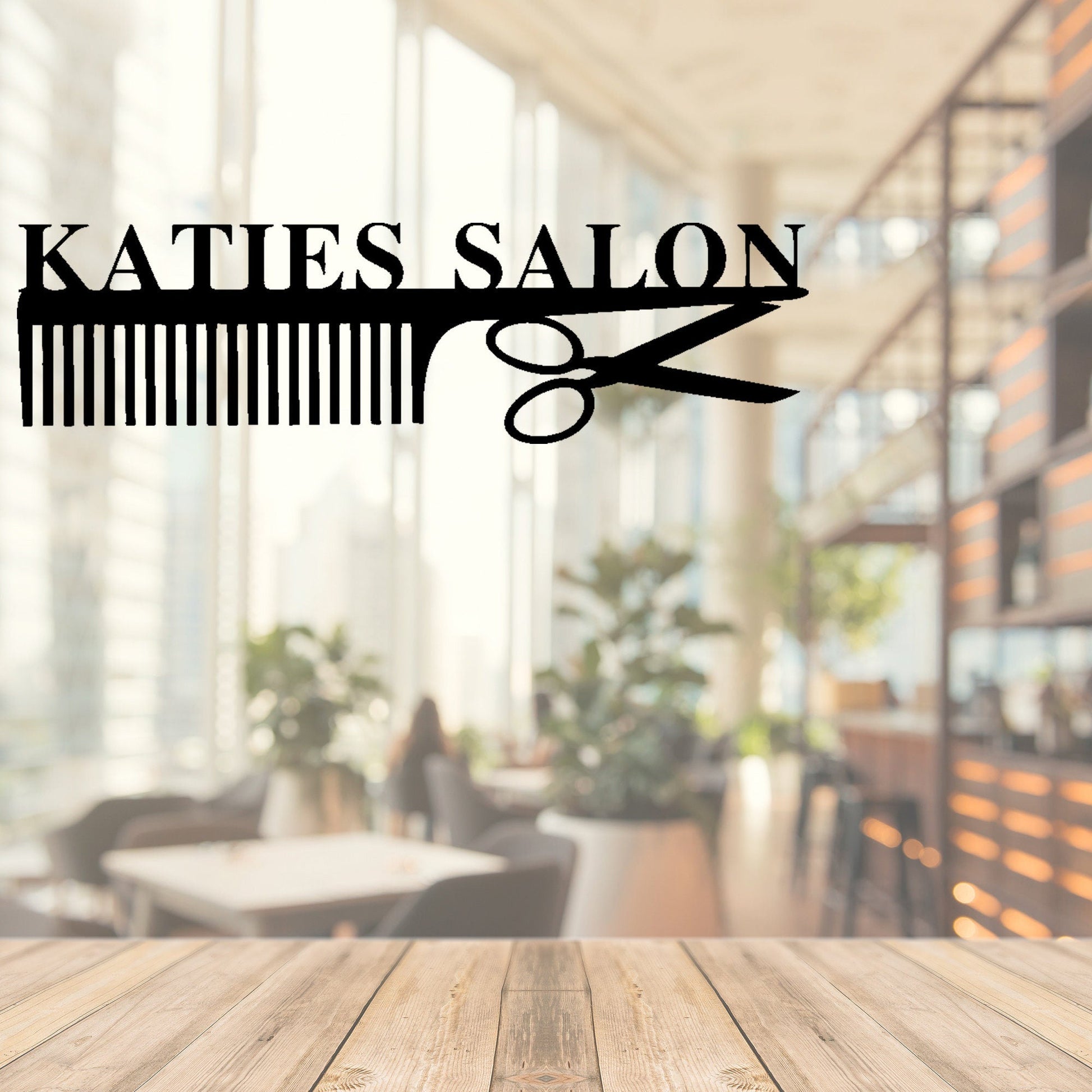 Hair Salon Metal Sign, Custom Salon Sign, Personalized Hair Stylist Sign, Hair Stylist Gift, Salon Decor, Barber Metal Sign, Cosmetologist