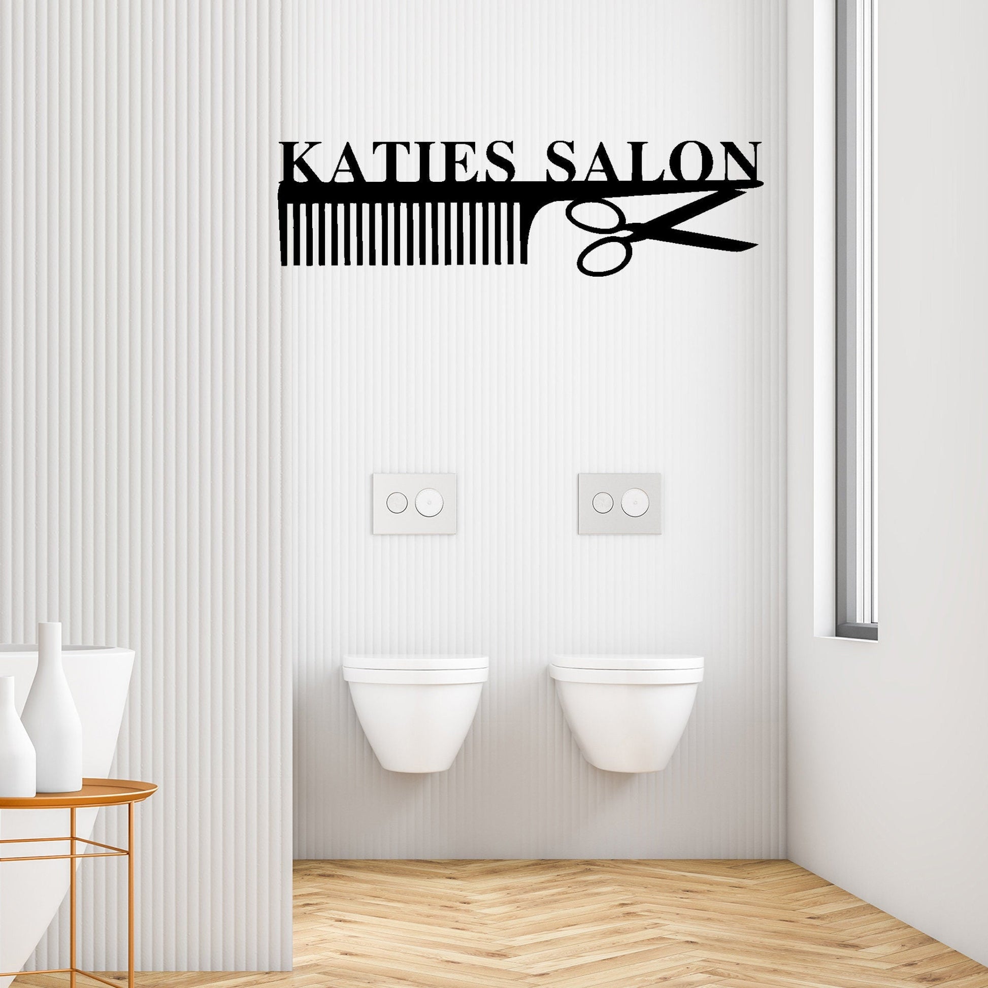 Hair Salon Metal Sign, Custom Salon Sign, Personalized Hair Stylist Sign, Hair Stylist Gift, Salon Decor, Barber Metal Sign, Cosmetologist