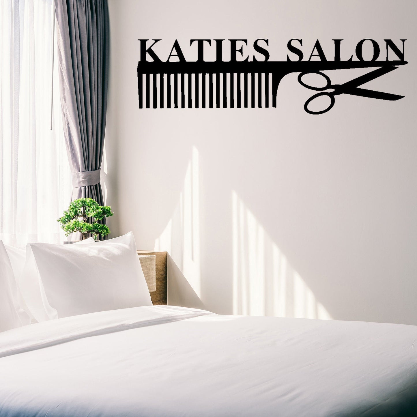 Hair Salon Metal Sign, Custom Salon Sign, Personalized Hair Stylist Sign, Hair Stylist Gift, Salon Decor, Barber Metal Sign, Cosmetologist