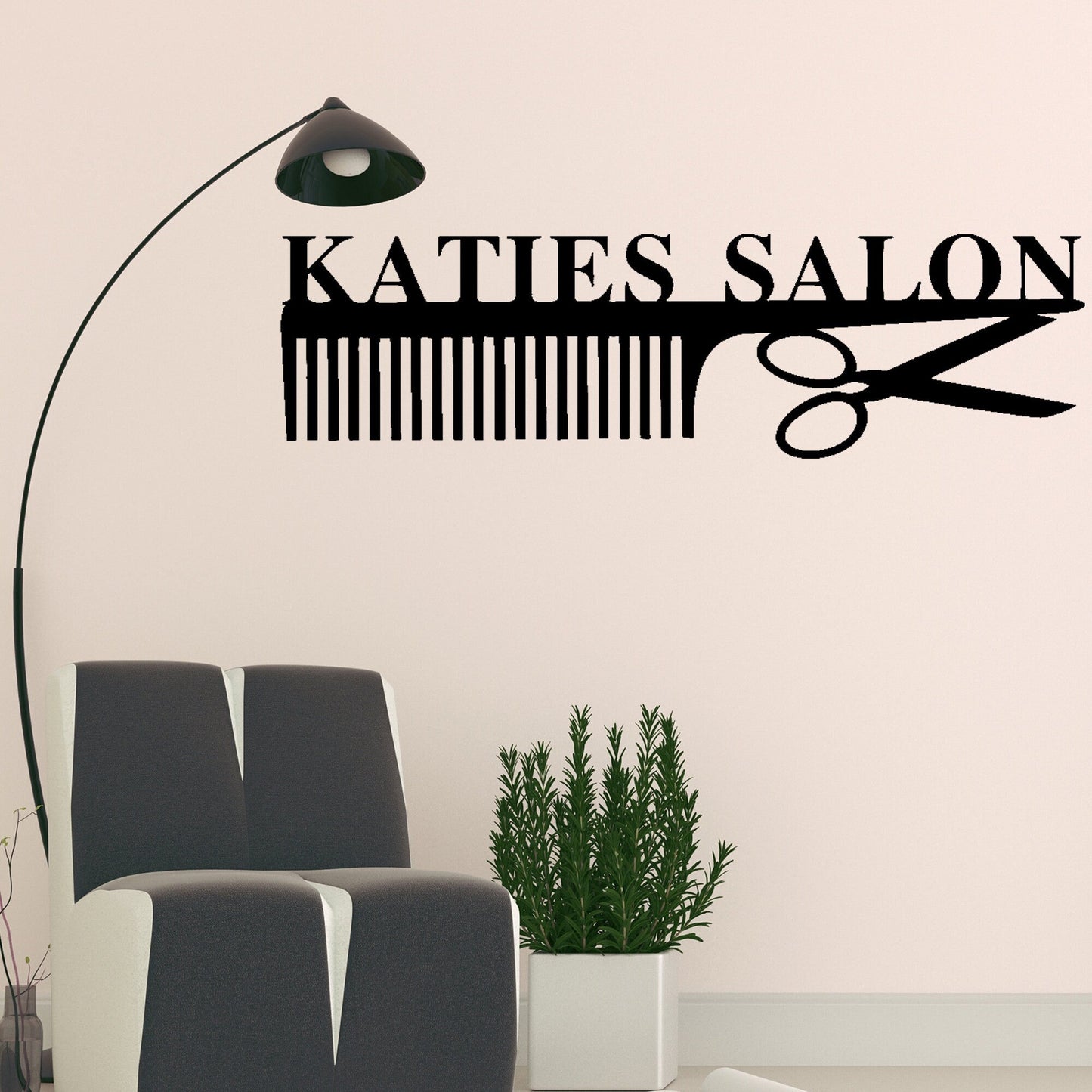 Hair Salon Metal Sign, Custom Salon Sign, Personalized Hair Stylist Sign, Hair Stylist Gift, Salon Decor, Barber Metal Sign, Cosmetologist