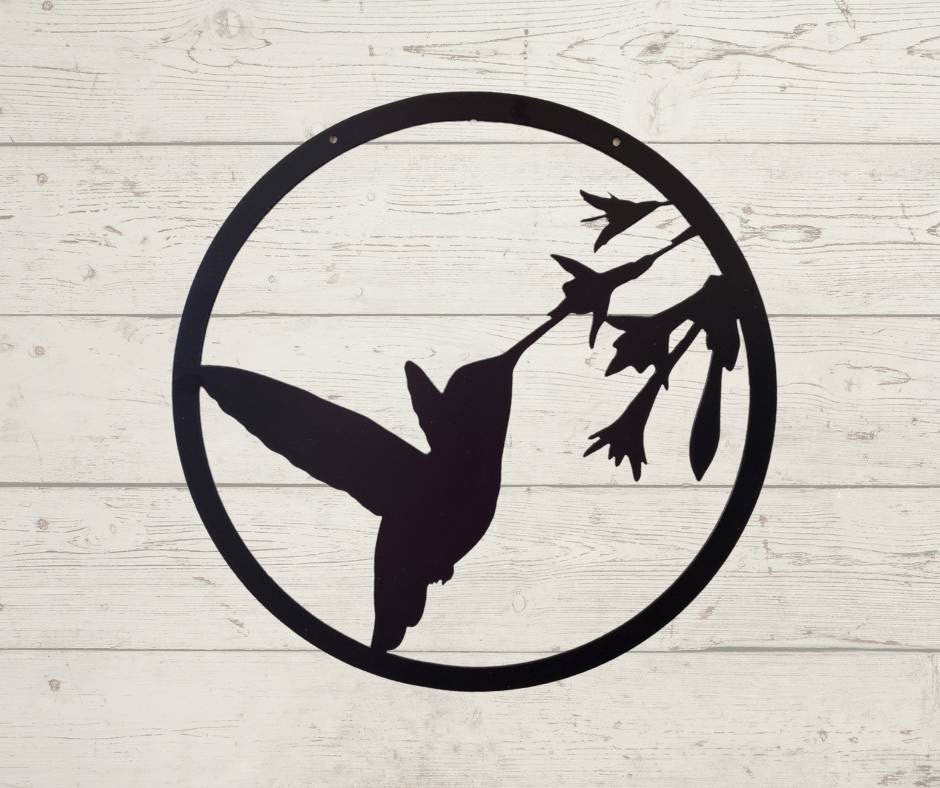 Hummingbird Metal Garden Flag, Garden Flag Hummingbird, Metal Garden Flag, Hummingbird Decor, Garden Decor, Yard Art, Metal Sign, Front Yard