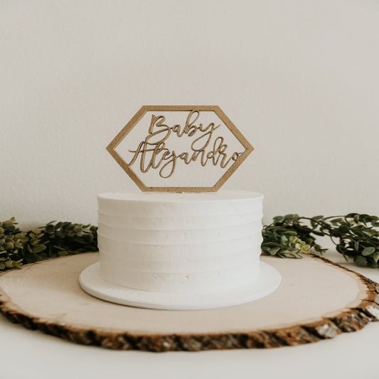 baby cake topper, custom name cake topper, baby shower topper, baby shower cake topper, baby shower decor