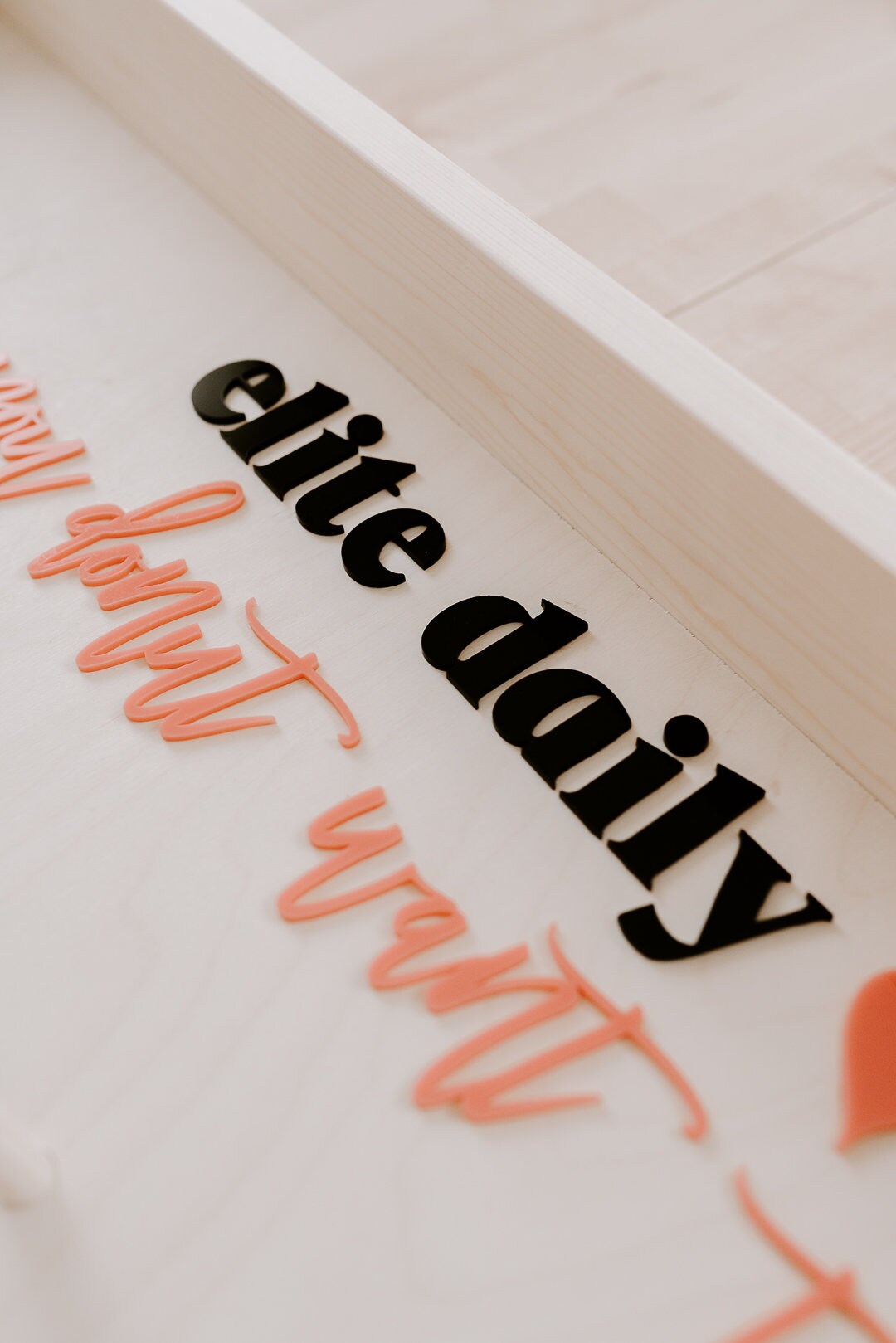 Donut Wall - Framed and Fully Customizable. Perfect for weddings, special events, and branding. 44" x 24" up to 80 donuts.