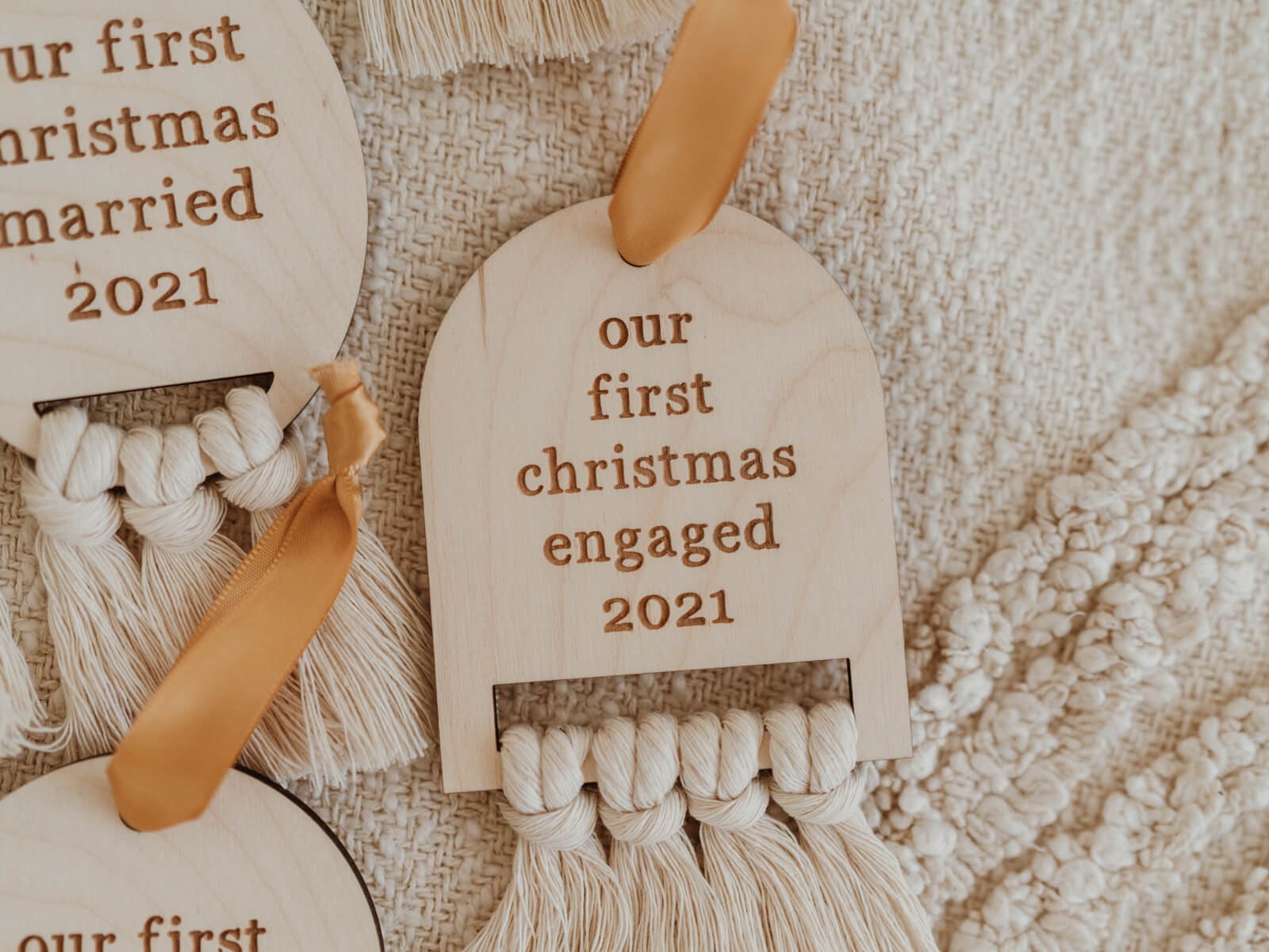 our first christmas engaged ornament, our first christmas engaged, first christmas ornaments, christmas ornament, gift for the bride to be