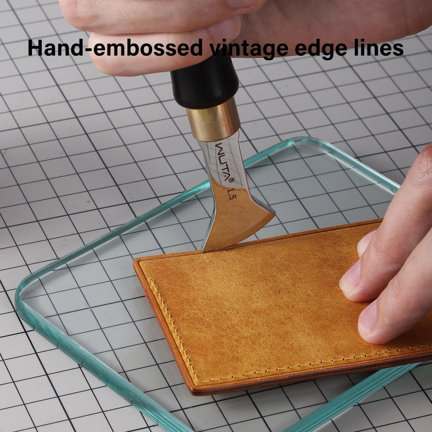 Genuine Leather Card Holder Wallets Coin Purse credit card case Business ID Cards Storage Wallet Gift for Men's or Women's Handmade