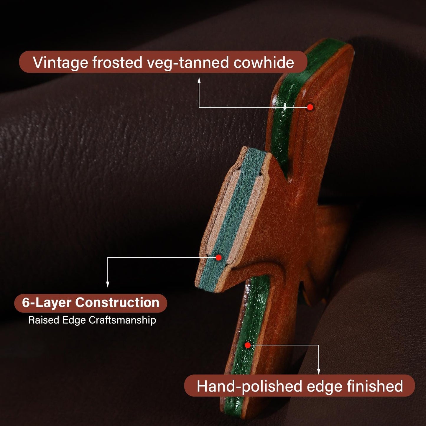 Genuine Leather Bag Charm Initial Keyring Alphabet Pendant Name Letter Keychain Car Hanging Accessories Handcrafted Gifts For Her/Him A-Z