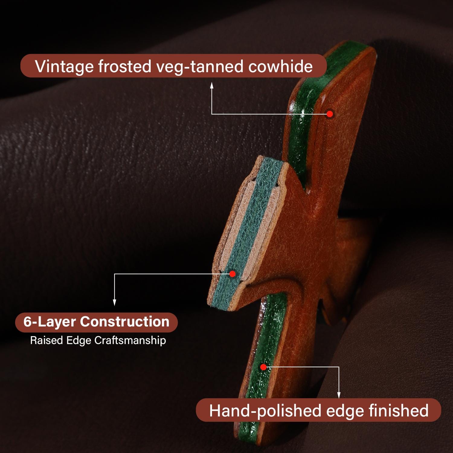 Genuine Leather Bag Charm Initial Keyring Alphabet Pendant Name Letter Keychain Car Hanging Accessories Handcrafted Gifts For Her/Him A-Z