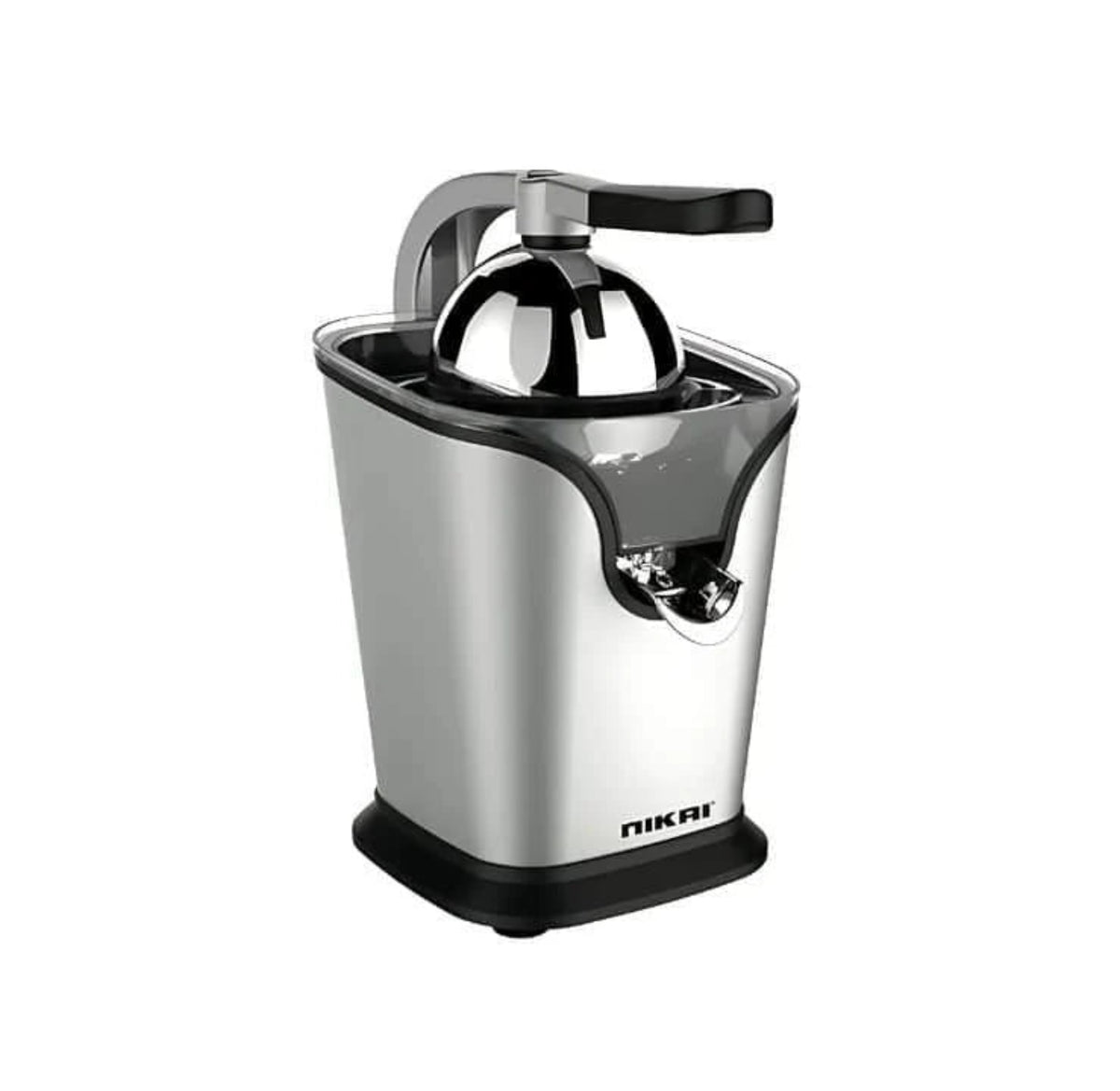 Nikai Juicer 100W – عصارة نيكاي ستانلس ستيل | Stainless Steel Citrus Juicer with 2-Year Warranty