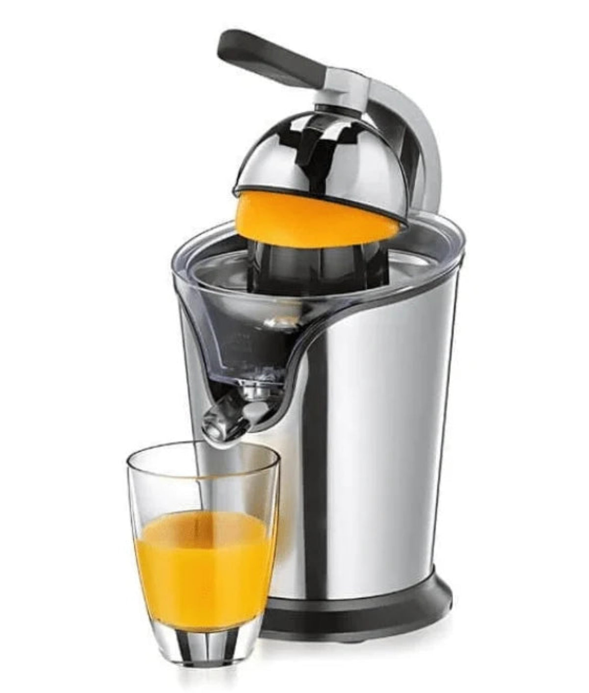 Nikai Juicer 100W – عصارة نيكاي ستانلس ستيل | Stainless Steel Citrus Juicer with 2-Year Warranty
