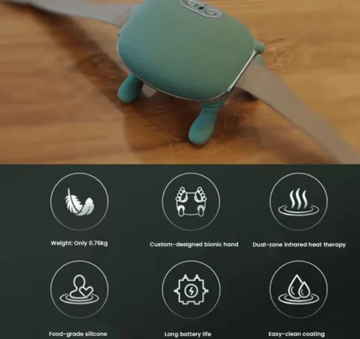 Shoulder & Neck Massager – جهاز تدليك الرقبة والكتف | Portable Kneading Massager for Muscle Relief