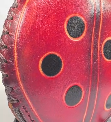 Ladybug Wristlet Leather Coin Purse Wallet