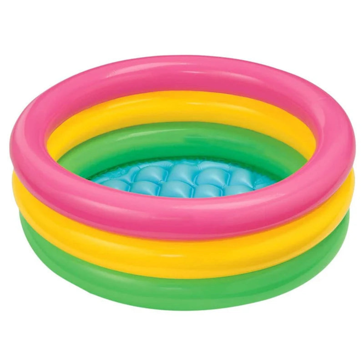 Intex Wet Set Collection Inflatable Pool – مسبح أطفال قابل للنفخ | Rainbow Kiddie Pool for Ages 2+